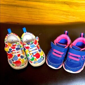 Baby Girls Size 4 Sneakers